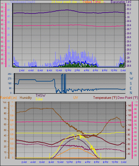 24 Hour Graph for Day 10