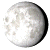 Waning Gibbous, 16 days, 7 hours, 25 minutes in cycle