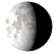Waning Gibbous, 19 days, 21 hours, 21 minutes in cycle