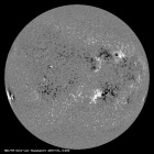 Latest SDO/HMI Magnetogram image of the Sun