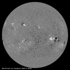 Latest SDO/HMI Magnetogram image of the Sun