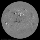 Latest SDO/HMI Magnetogram image of the Sun
