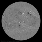 Latest SDO/HMI Magnetogram image of the Sun