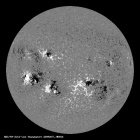 Latest SDO/HMI Magnetogram image of the Sun