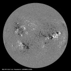 Latest SDO/HMI Magnetogram image of the Sun