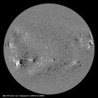Latest SDO/HMI Magnetogram image of the Sun
