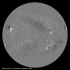 Latest SDO/HMI Magnetogram image of the Sun